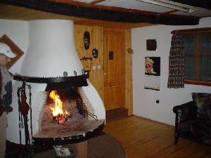 Fireplace in Old Bistrilitsa House